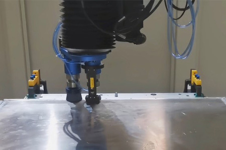 新能源汽車電池殼體打磨項目